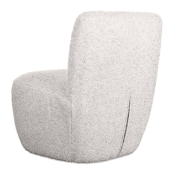 Japandi Fauteuil Eve - Bouclé Wit