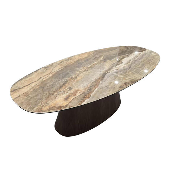 Danish eettafel keramiek onyx walnoot 220cm premium