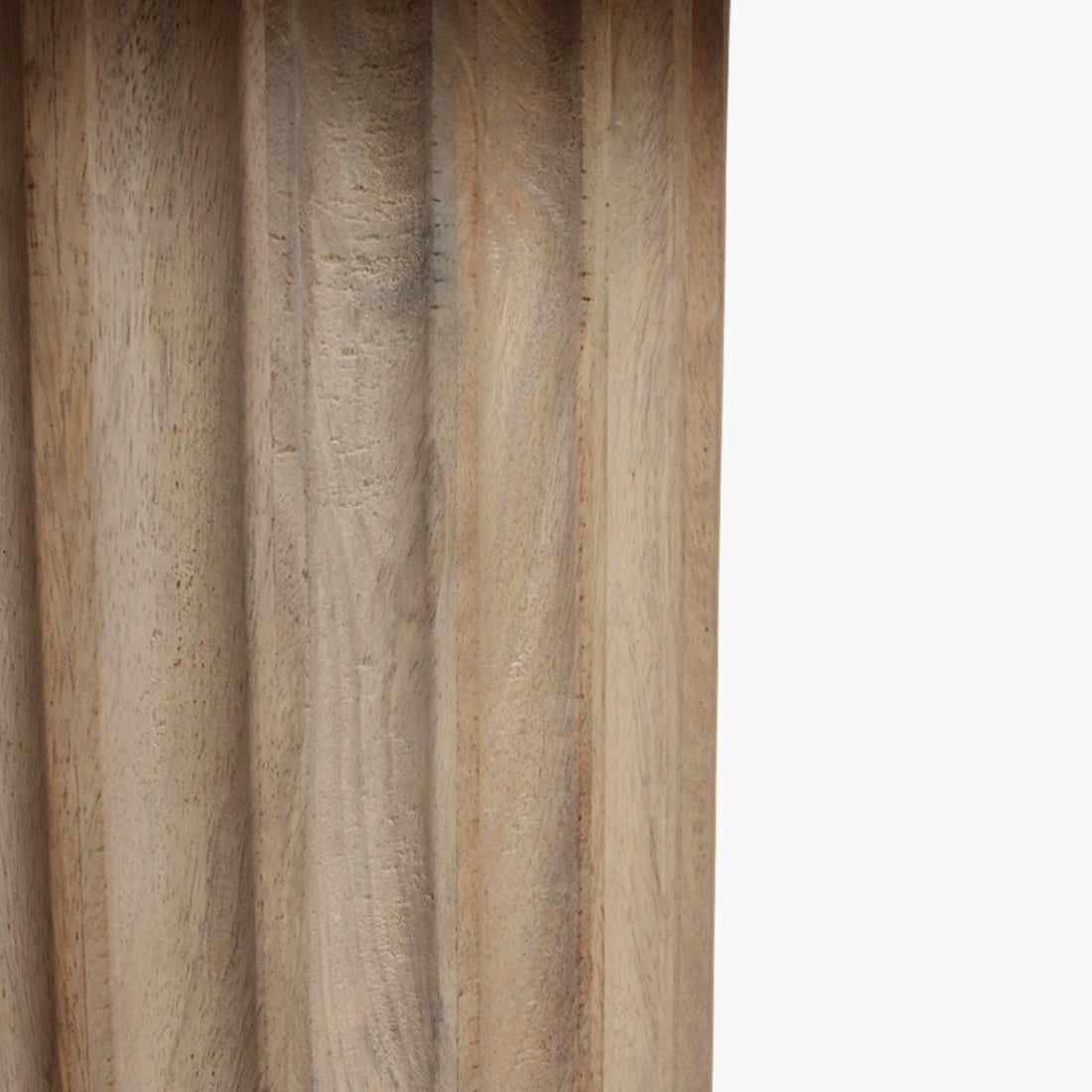 Bijzettafel Reversed Fluted Naturel 55cm - Bijzettafel - afbeelding 4