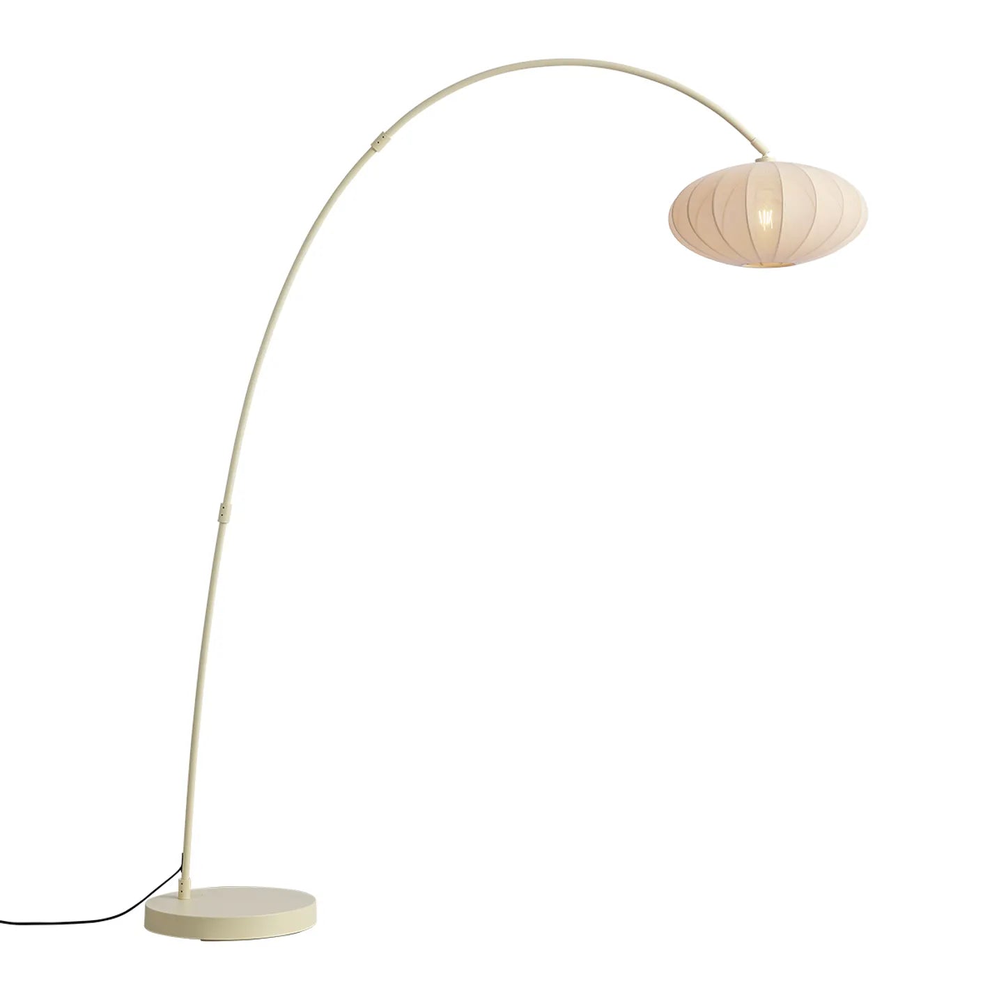 Japandi booglamp Bida beige detail boog