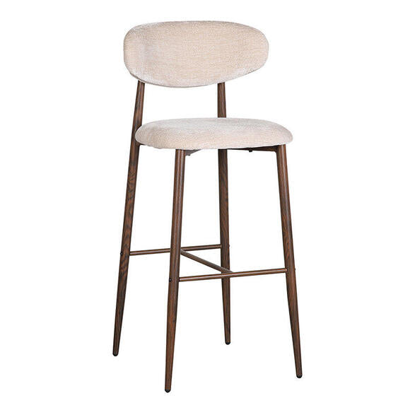 Japandi barkruk Tan 80cm hoog