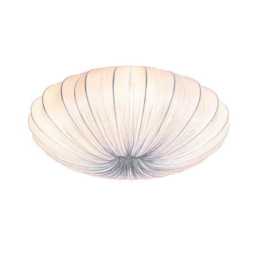 Japandi plafondlamp Plu grijs detail stoffen kappen