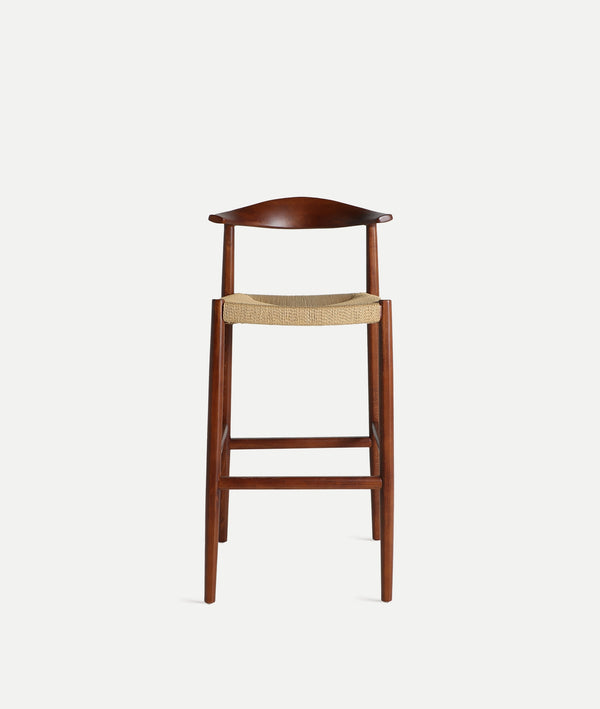 Japandi Barkruk Zelhem - Beukenhout