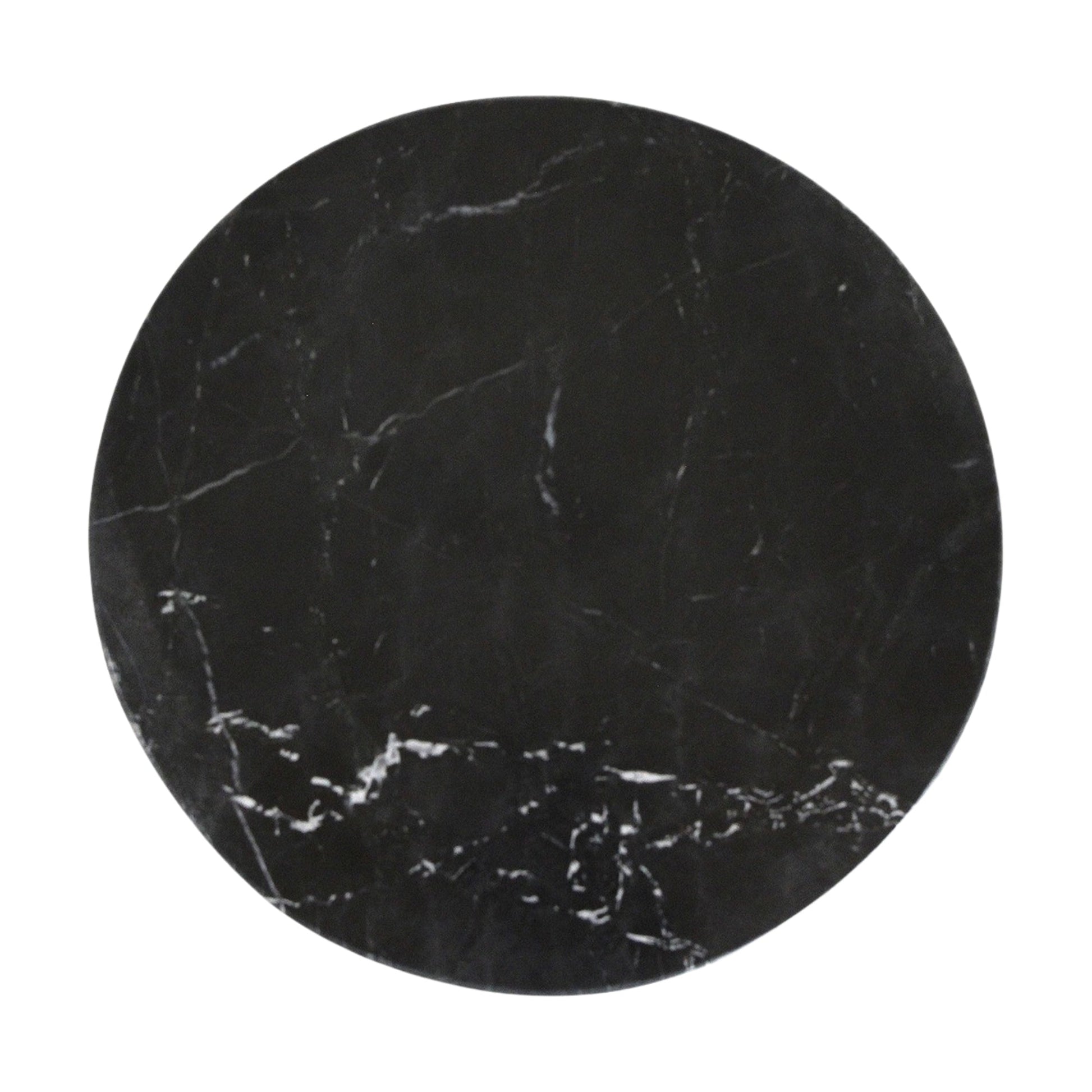 Lampung bijzettafel marmer zwart – 40x40x50 cm - Bijzettafel - afbeelding 3