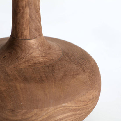 Japandi Tafellamp Mangohout - Bruin