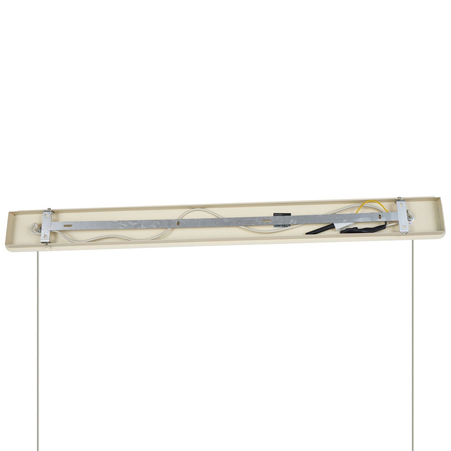 Japandi hanglamp Bida beige 2-lichts detail ophanging