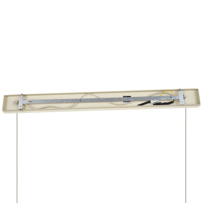 Japandi hanglamp Bida beige 2-lichts detail ophanging