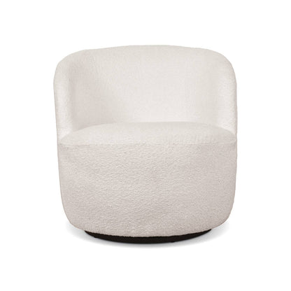 Japandi Fauteuil Walter - Draai Wit