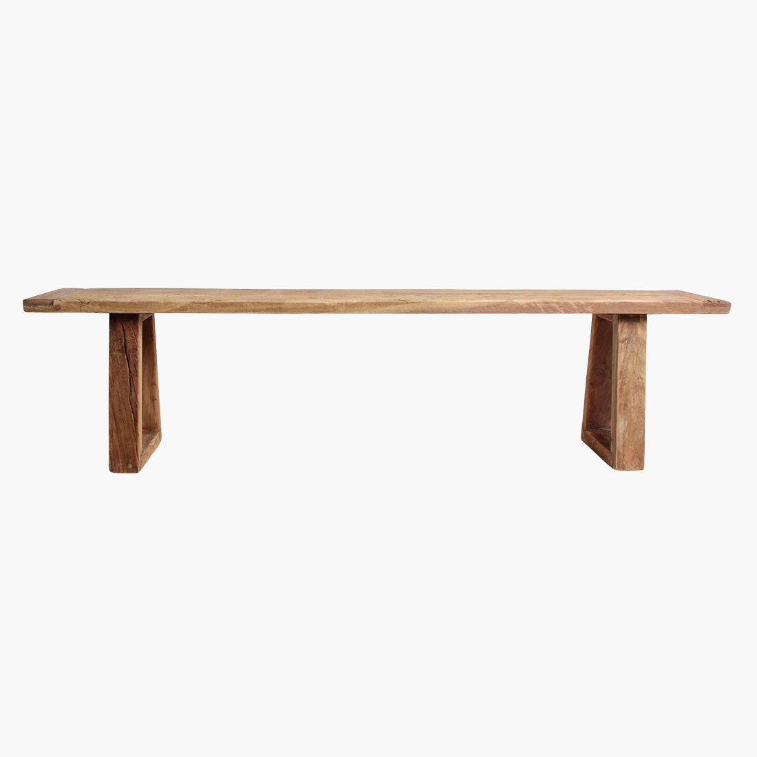 Teakhouten Eetkamerbank Farmwood 180cm - Eetkamerbank - afbeelding 3
