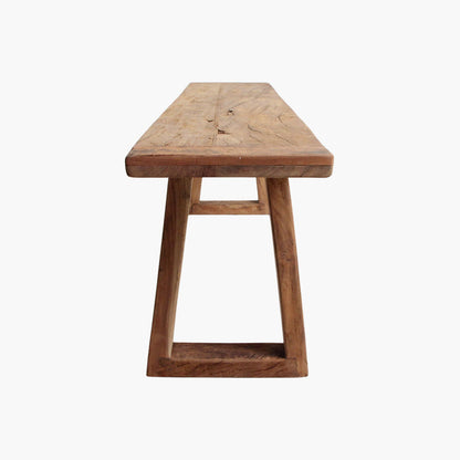 Teakhouten Eetkamerbank Farmwood 180cm - Eetkamerbank - afbeelding 6