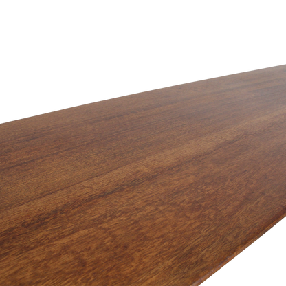Eetkamerbank Bullnose Bruin Mangohout 240cm - Eetkamerbank - afbeelding 8