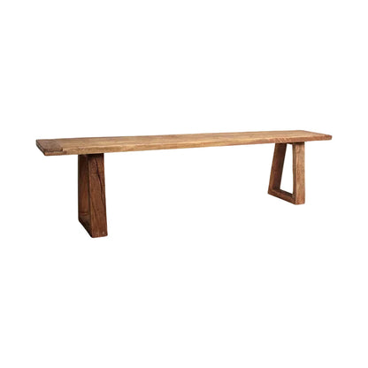 Teakhouten Eetkamerbank Farmwood 180cm - Eetkamerbank