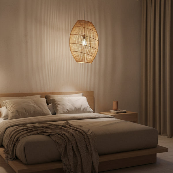 Japandi Hanglamp Luna Halo