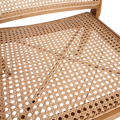 Set van 2 Eetkamerstoelen Nova Teak - Eetkamerstoel - afbeelding 7