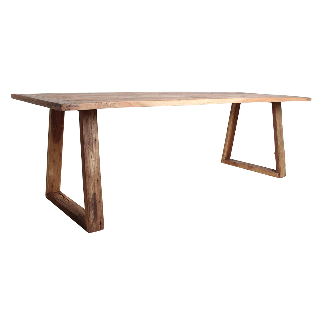 Teakhouten Eettafel Farmwood 200cm - Eetkamertafel