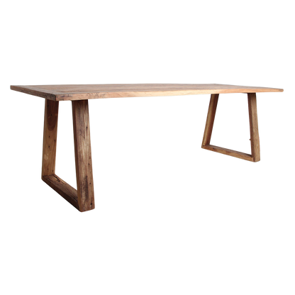 Teakhouten Eettafel Farmwood 200cm - Eetkamertafel