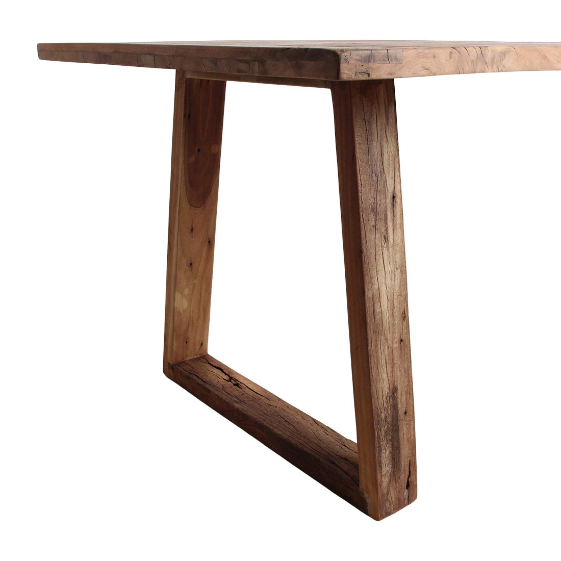 Teakhouten Eettafel Farmwood 200cm - Eetkamertafel - afbeelding 8
