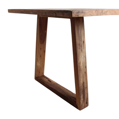 Teakhouten Eettafel Farmwood 240cm - Eetkamertafel - afbeelding 7