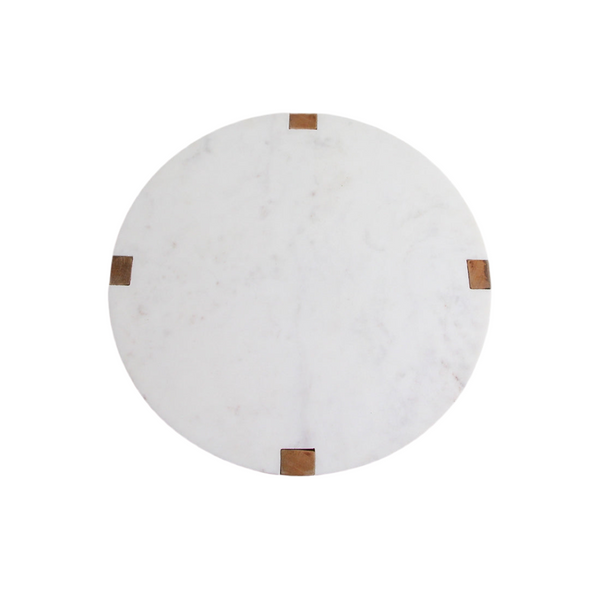 Bijzettafel Marmer Wit - Bijzettafel - afbeelding 2