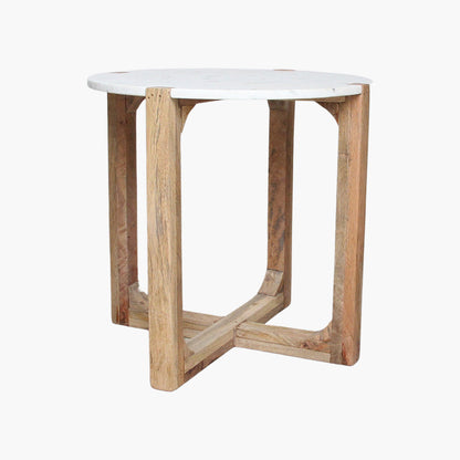 Bijzettafel Marmer Wit - Bijzettafel - afbeelding 9