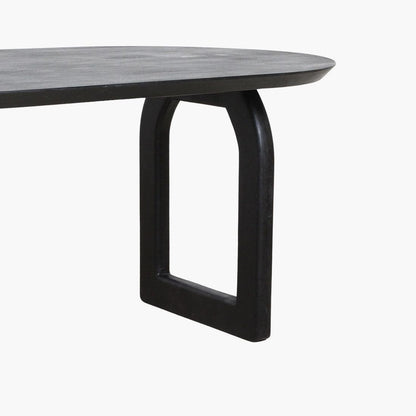 Bullnose Eettafel Open Zwart - Eetkamertafel - afbeelding 5