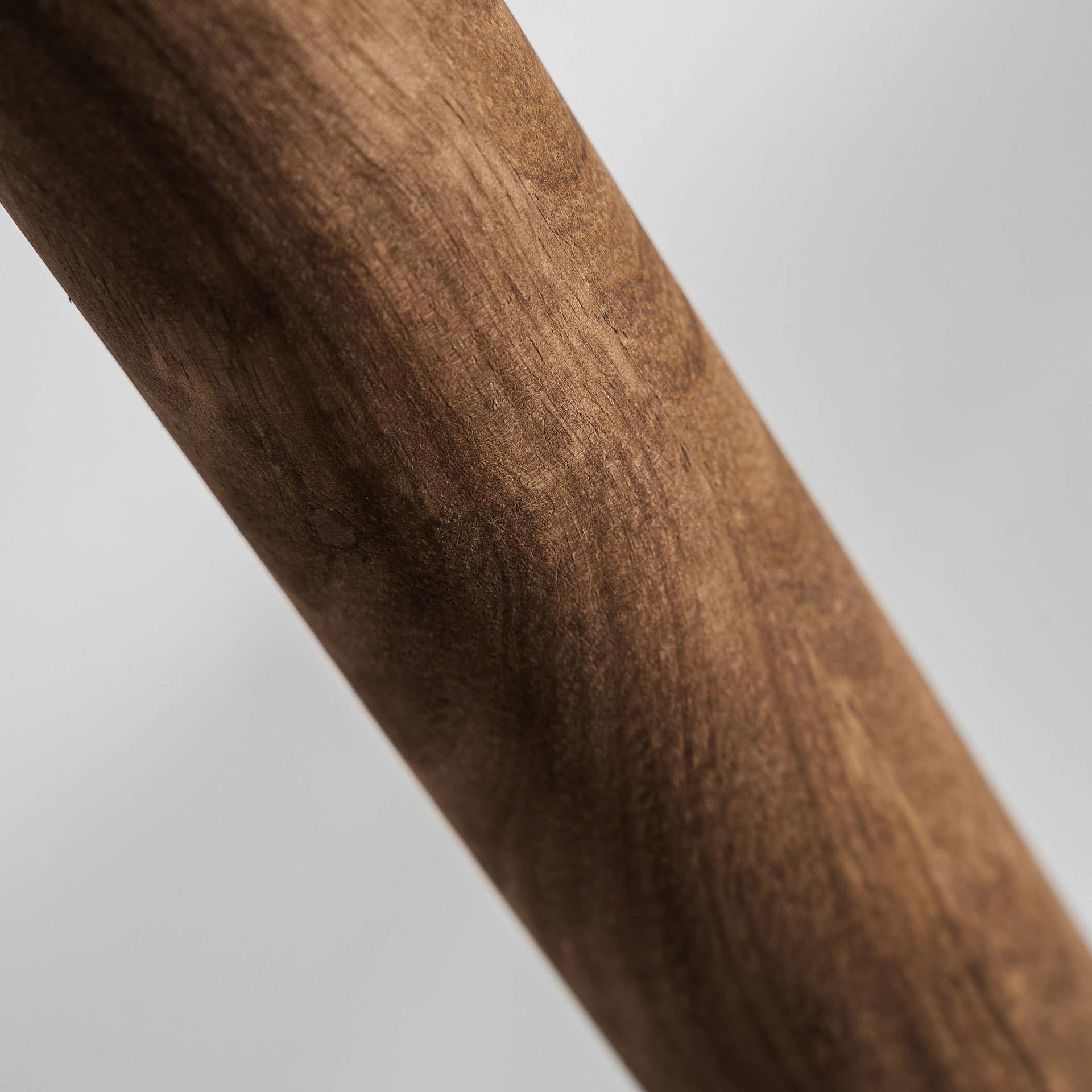 Japandi Vloerlamp Mangohout - Bruin