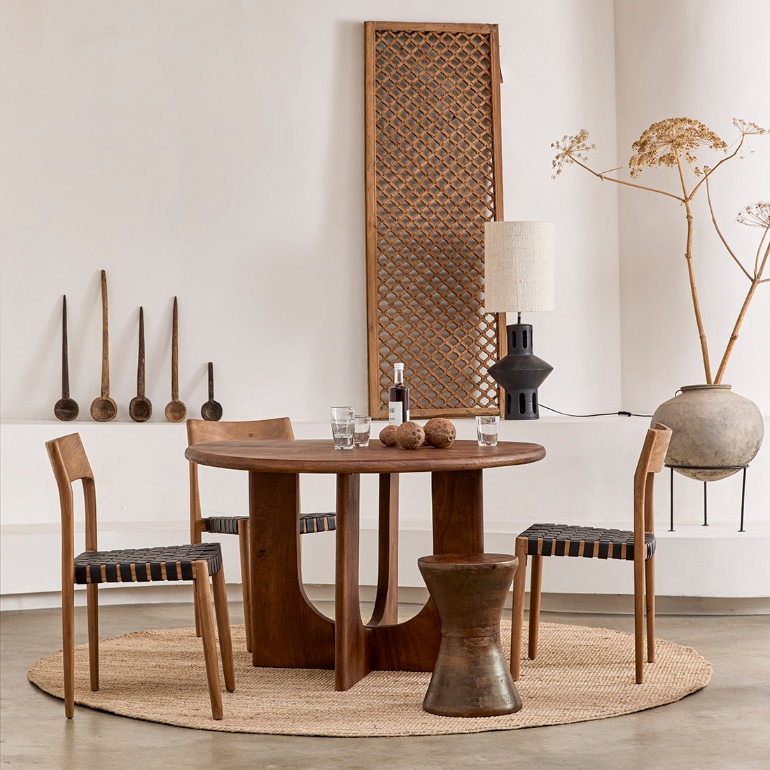 Eetkamertafel Bullnose Coliseo Rond Dia 120 - Eetkamertafel - afbeelding 2