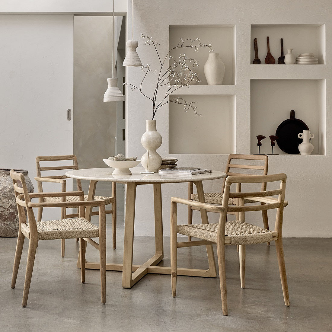Infinity Ronde Eettafel Ø120cm - Eetkamertafel - afbeelding 2