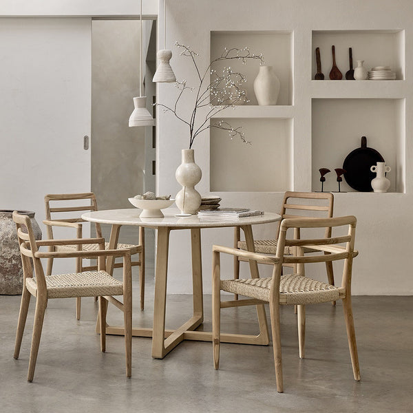 Infinity Ronde Eettafel Ø120cm - Eetkamertafel - afbeelding 2