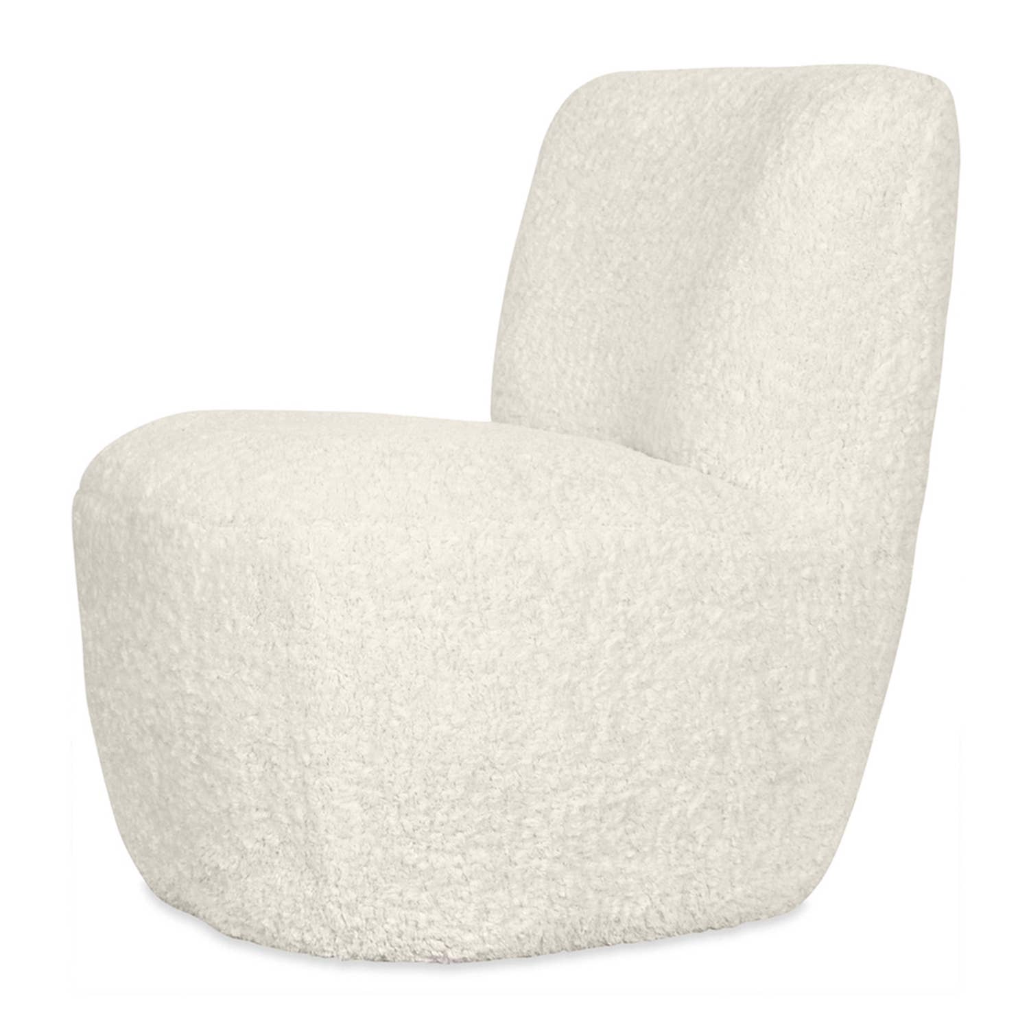 Japandi Fauteuil Eve - Fleece Naturel