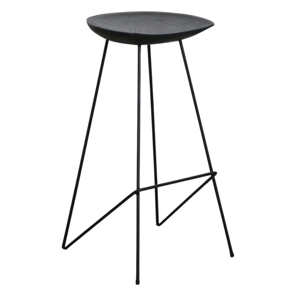 Loft Barkruk Zwart of naturel - Barkruk - afbeelding 2