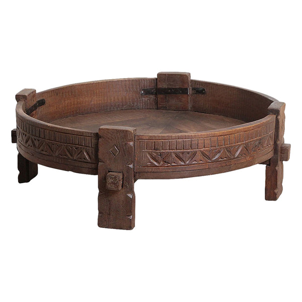 Bijzettafel Grinder Bruin - Bijzettafel