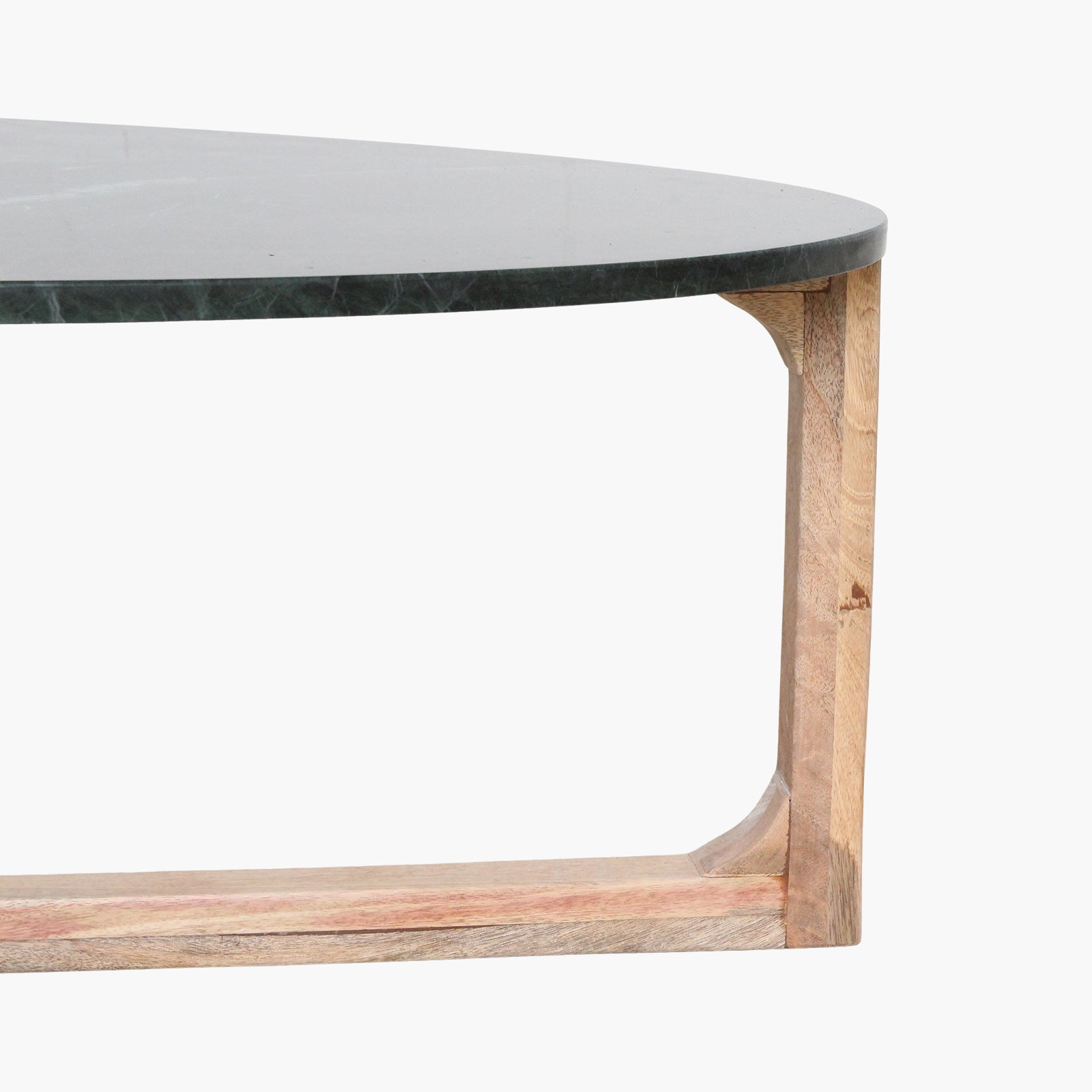 Salontafel Marmer Ovaal Groen - Salontafel - afbeelding 5