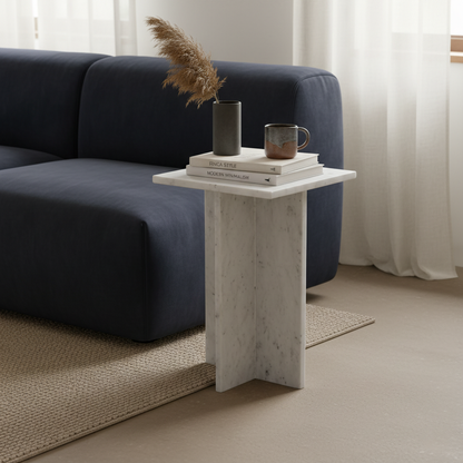 Bijzettafel Beijing Marmer Wit - Bijzettafel - afbeelding 10