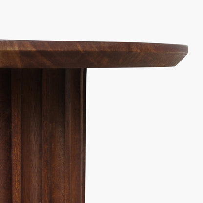 Bijzettafel Bullnose ‘Reversed Fluted’ 55cm - Bijzettafel - afbeelding 2