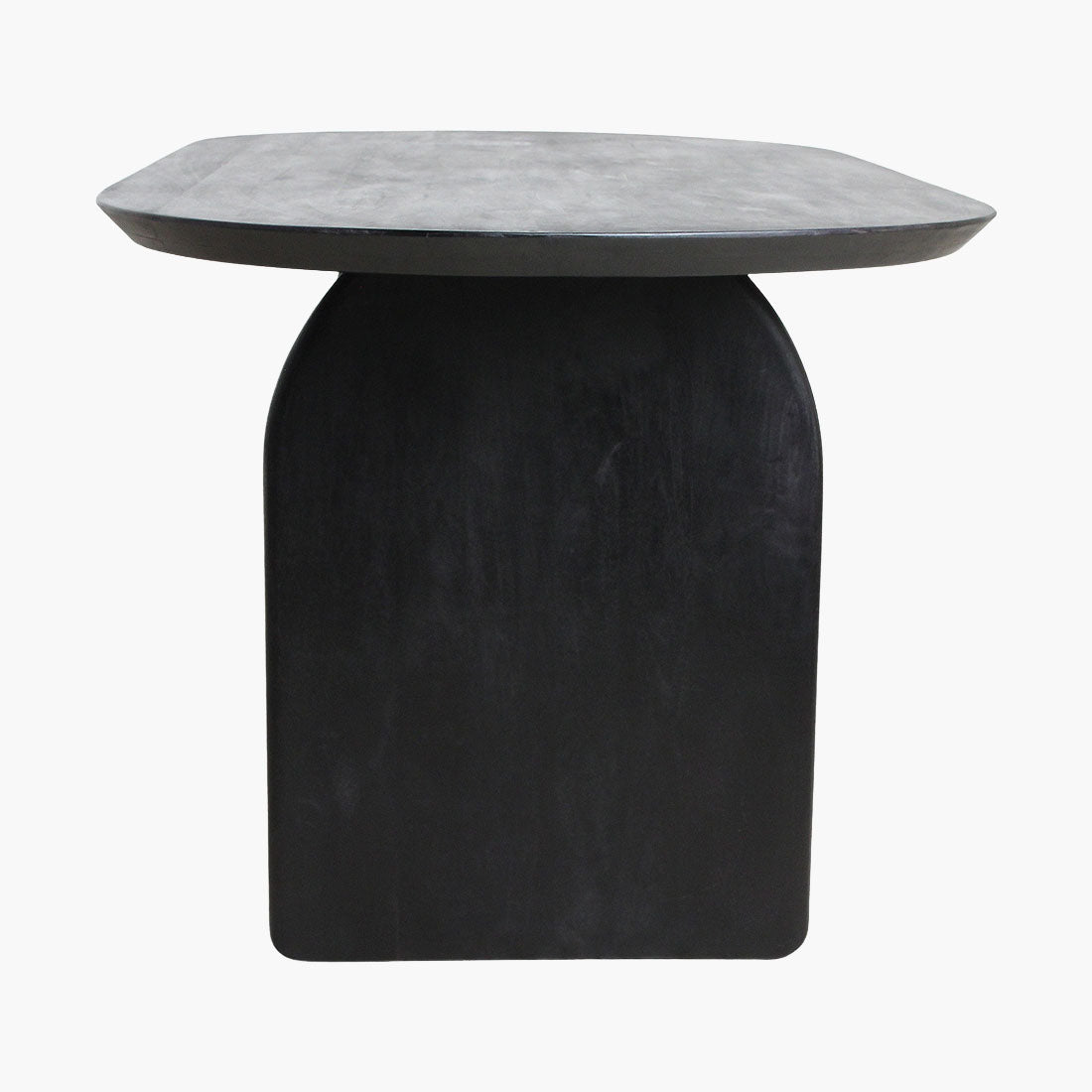 Bullnose Eettafel Mix Zwart 200cm - Eetkamertafel - afbeelding 3
