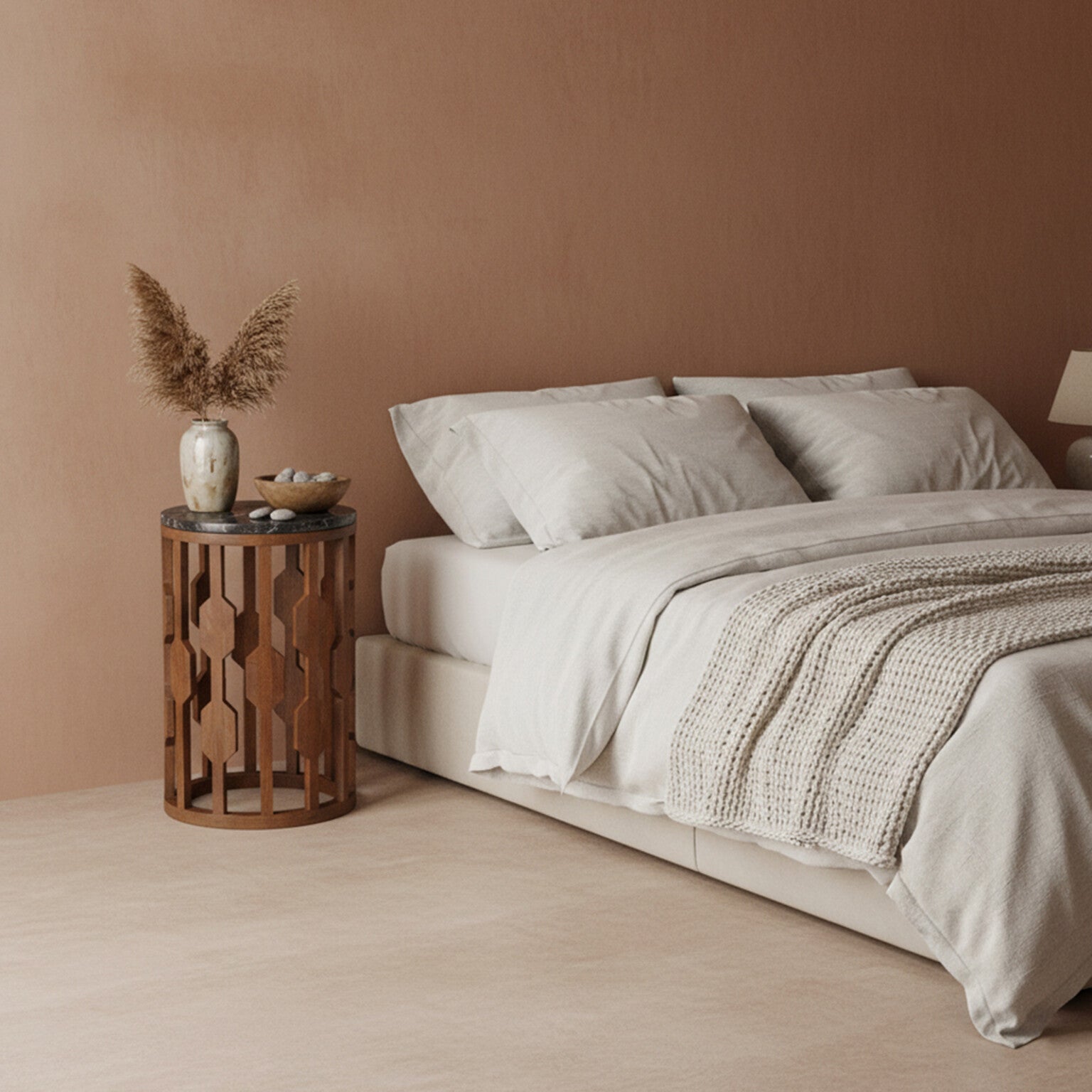 Lampung bijzettafel marmer zwart – 40x40x50 cm - Bijzettafel - afbeelding 11