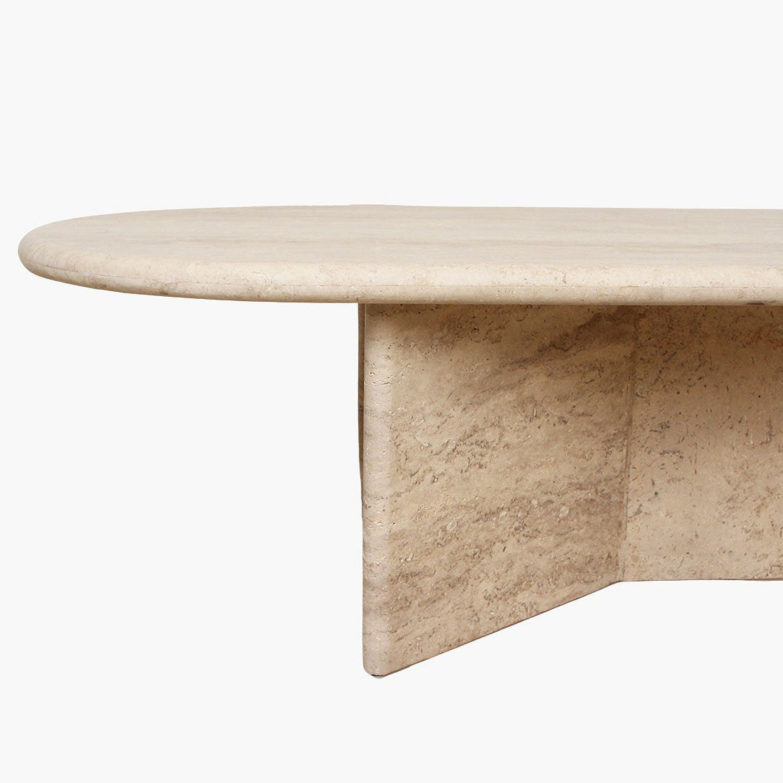 Travertin Salontafel - Salontafel - afbeelding 4