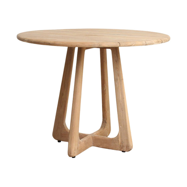 Ronde Eetkamertafel Verano Teakhout Outdoor Ø100cm - Eetkamertafel